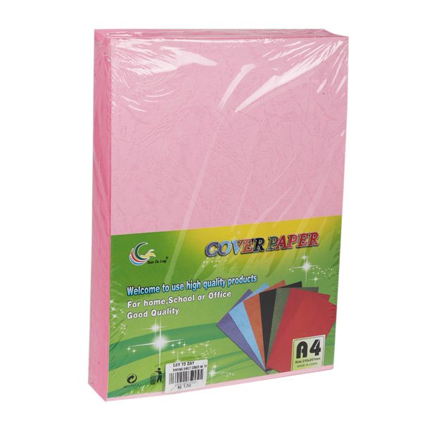 Cover Paper - Pink A4 100 Sheets