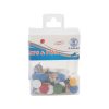 Colored Clips & Pins 80PCS