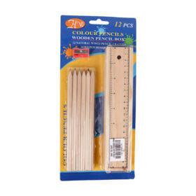 Color Wooden Pencils - 12PCS