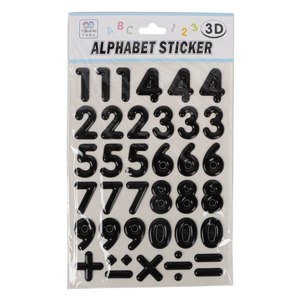 Number Stickers