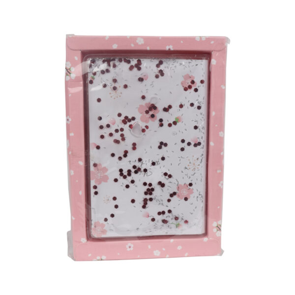 Notebook With Liquid Glitter