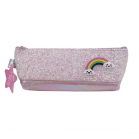 Purple Glitter Pencil Case