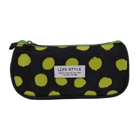 Pencil Case - Black & Green