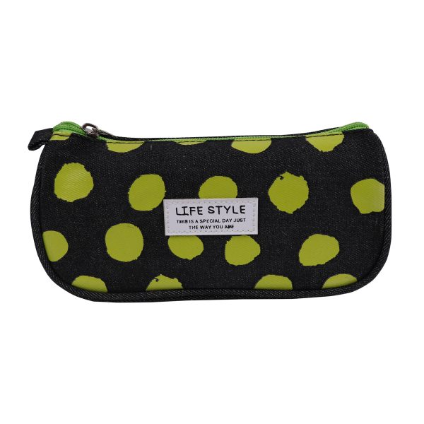 Pencil Case - Black & Green