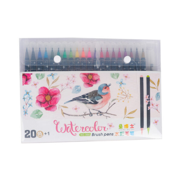 Water Color Brush Pens - 20PCS