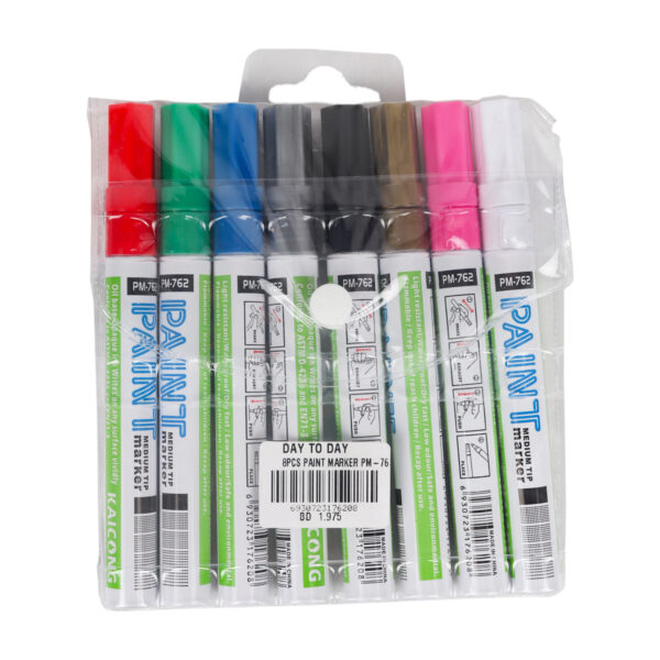 Medium Tip Marker - 8PCS