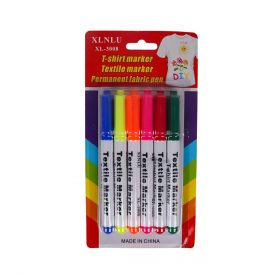Textile Permanent Fabric Pen - 6PCS