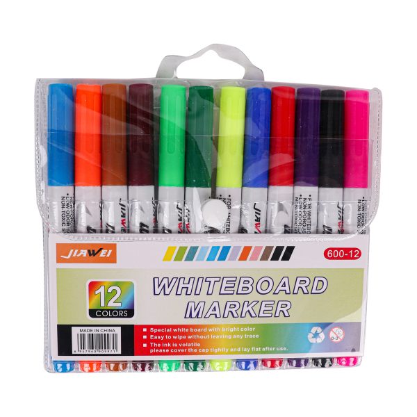 Whiteboard Markers - 12 Colours