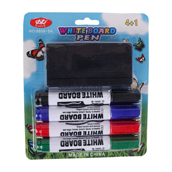 Whiteboard Markers With Duster