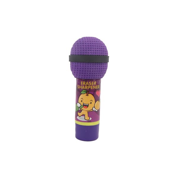 MIC Shaped Eraser & Sharpener