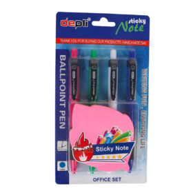 Ballpoint Pens & Sticky notes