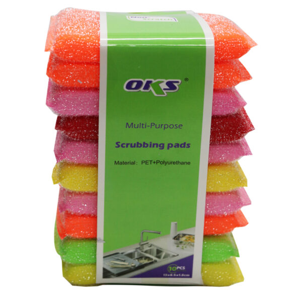 OKS Multi-purpose Scrubbing Pads 10PCS