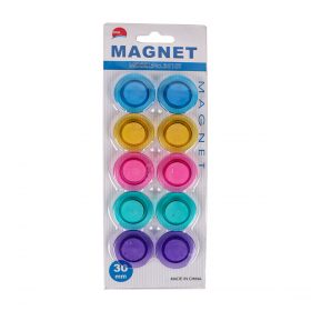 Magnetic Round Pins 30MM - 10PCS