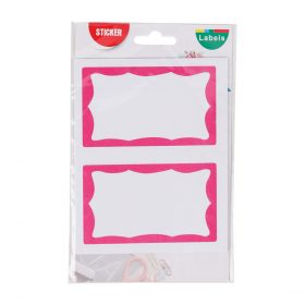 Plain Name Labels - Pink