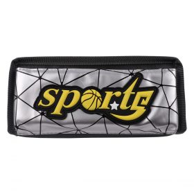 Sports Pencil Case - Black and Grey