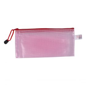Zip File Bag - B6 Light Red