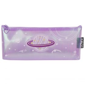 Pencil Case - Clear Purple