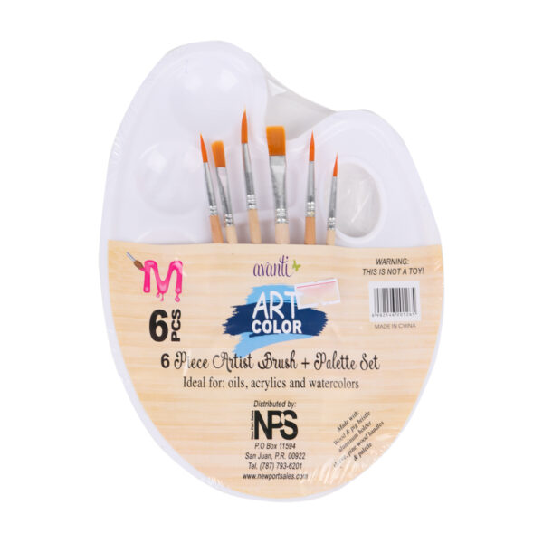 Palette Set -  6PCS Artist Brush
