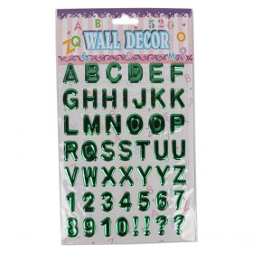 Alphabets Stickers - Green