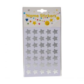 Star Stickers - Silver