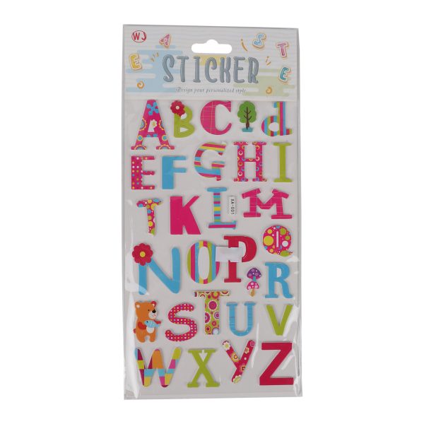 Alphabets Stickers