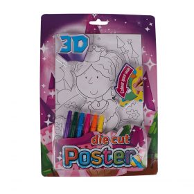 Girls Coloring Set