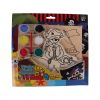 Wooden Coloring Set