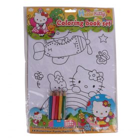 Hello Kitty Coloring Book Set