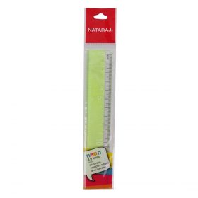 Nataraj Ruler 15CM - Yellow