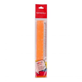 Nataraj Ruler 15CM - Orange