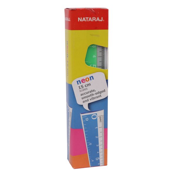 Nataraj Rulers 15CM - 10PCS