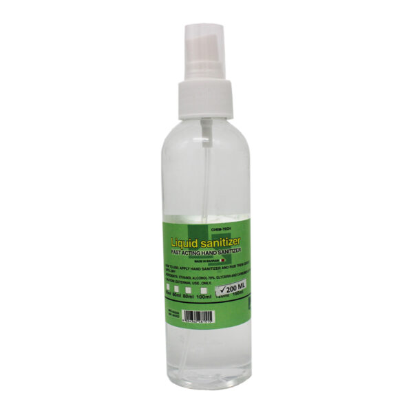 Fast Acting Liquid Hand Sanitizer 200ML