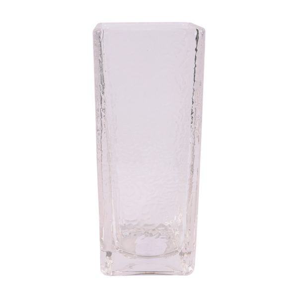 Square Glass Vase 19 X 8CM
