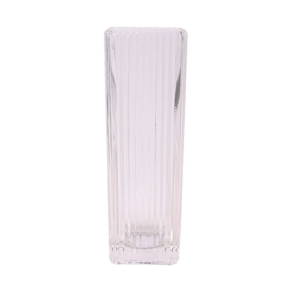 Square Glass Vase 24 X 8CM