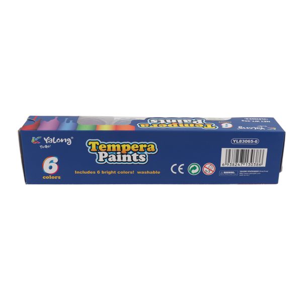 Tempera Paints - 6PCS - Image 2