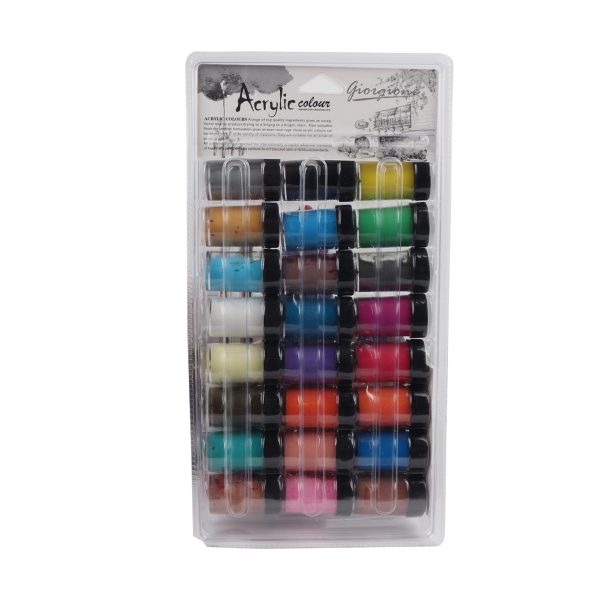Acrylic Colours 24 X 25ML - Image 2