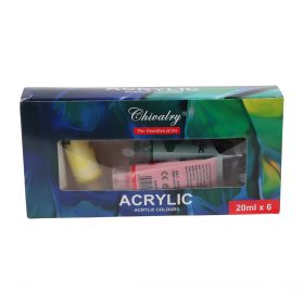 Acrylic Colours 6 X 20ML