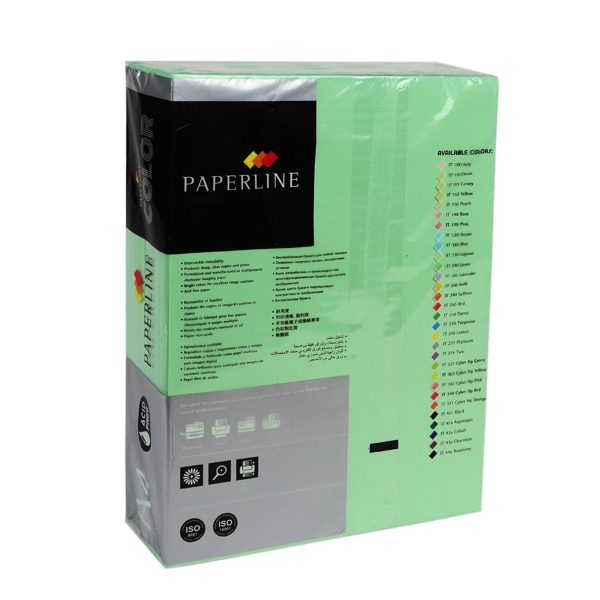 Premium Colored Papers - Green A4 500 Sheets - Image 2