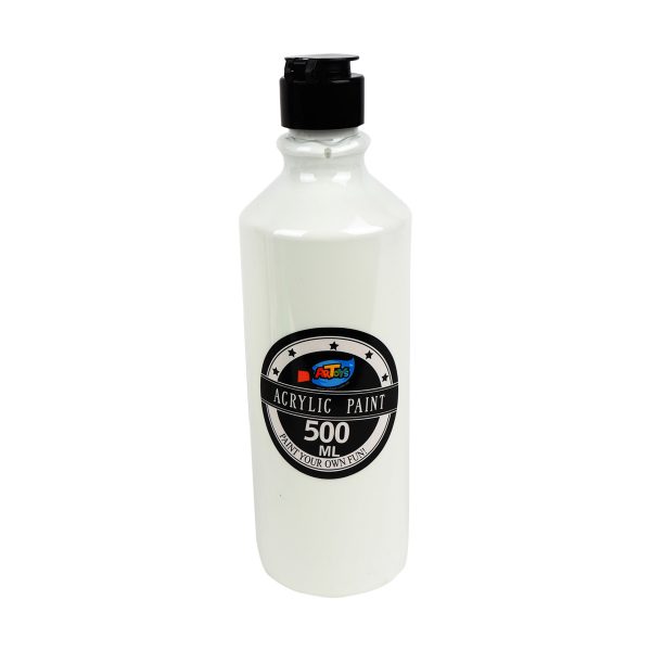 Acrylic Paint - White 500ML