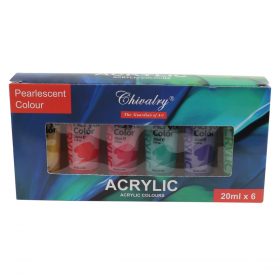 Acrylic Colours 6 X 20ML
