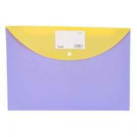 Purple File Bag