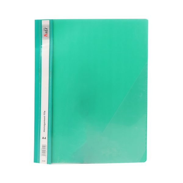A4 Open File - Green