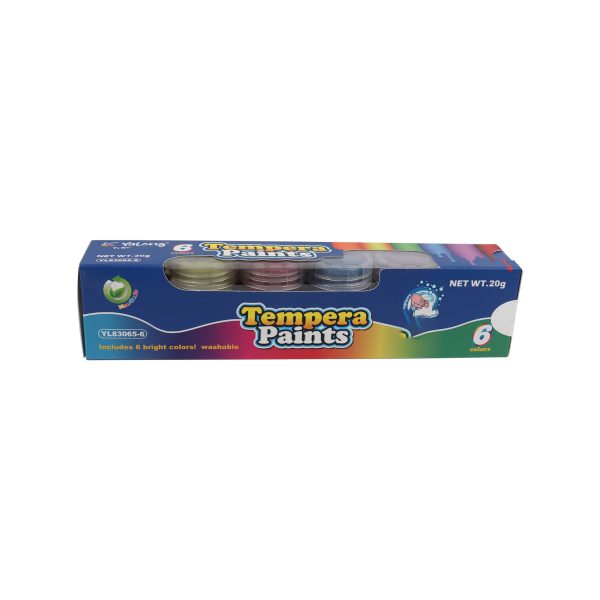Tempera Paints - 6PCS