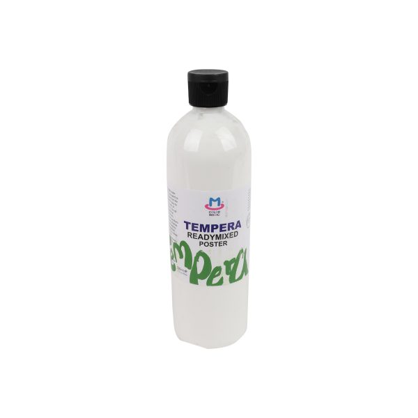 Tempera Readymixed Color - White 500ML