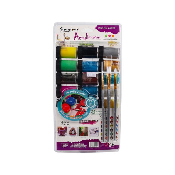 Acrylic Colours 24 X 25ML