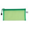 Zip File Small Bag - Green