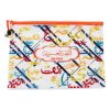 Clear Textured Arabic File Bag - A3