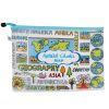 Clear Textured Social File Bag - A3