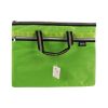 Green File Bag With Handle