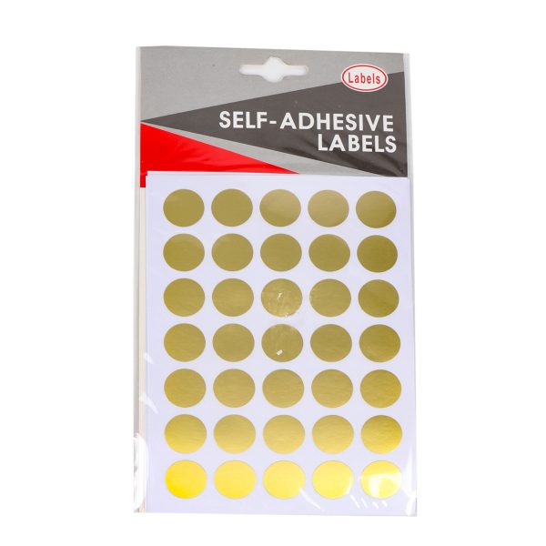 Self-Adhesive Labels - Gold